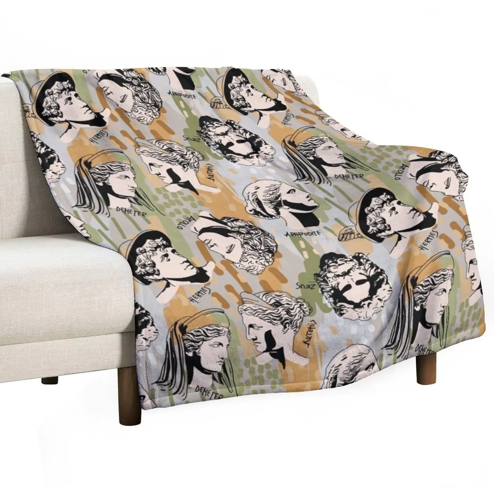 

Greek Gods Throw Blanket Blankets For Baby Hairy Soft Big Luxury Blankets