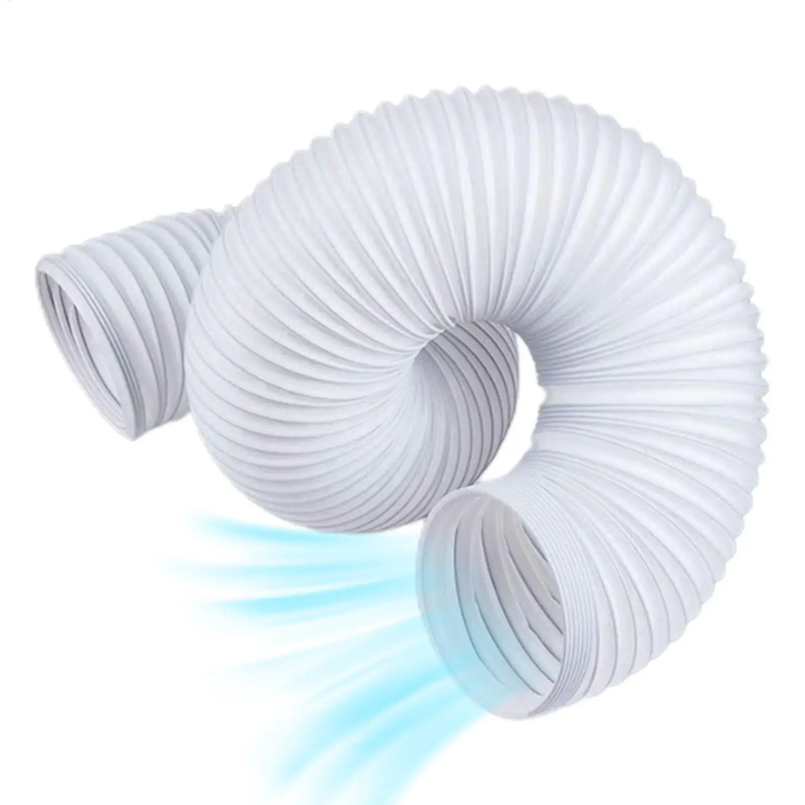 130/150mm Telescopic Air Conditioner Pipe Duct Extension Pipe Easy to Install Universal Exhaust Hose Tube for Air Conditioning