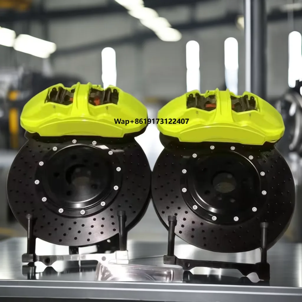 

Комплект тормозной системы GT350 Auto Car с 6-поршневыми суппортами, полный набор: диски, колодки, суппорты для Dodge Charger SRT 2015-2023, 18, 19, 20 дюймов