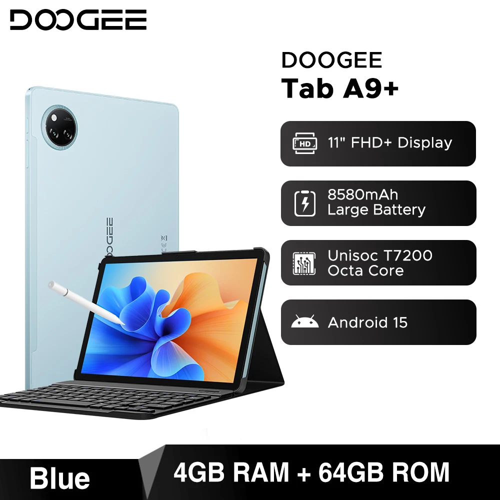 DOOGEE Tab A9+ Tablet 11