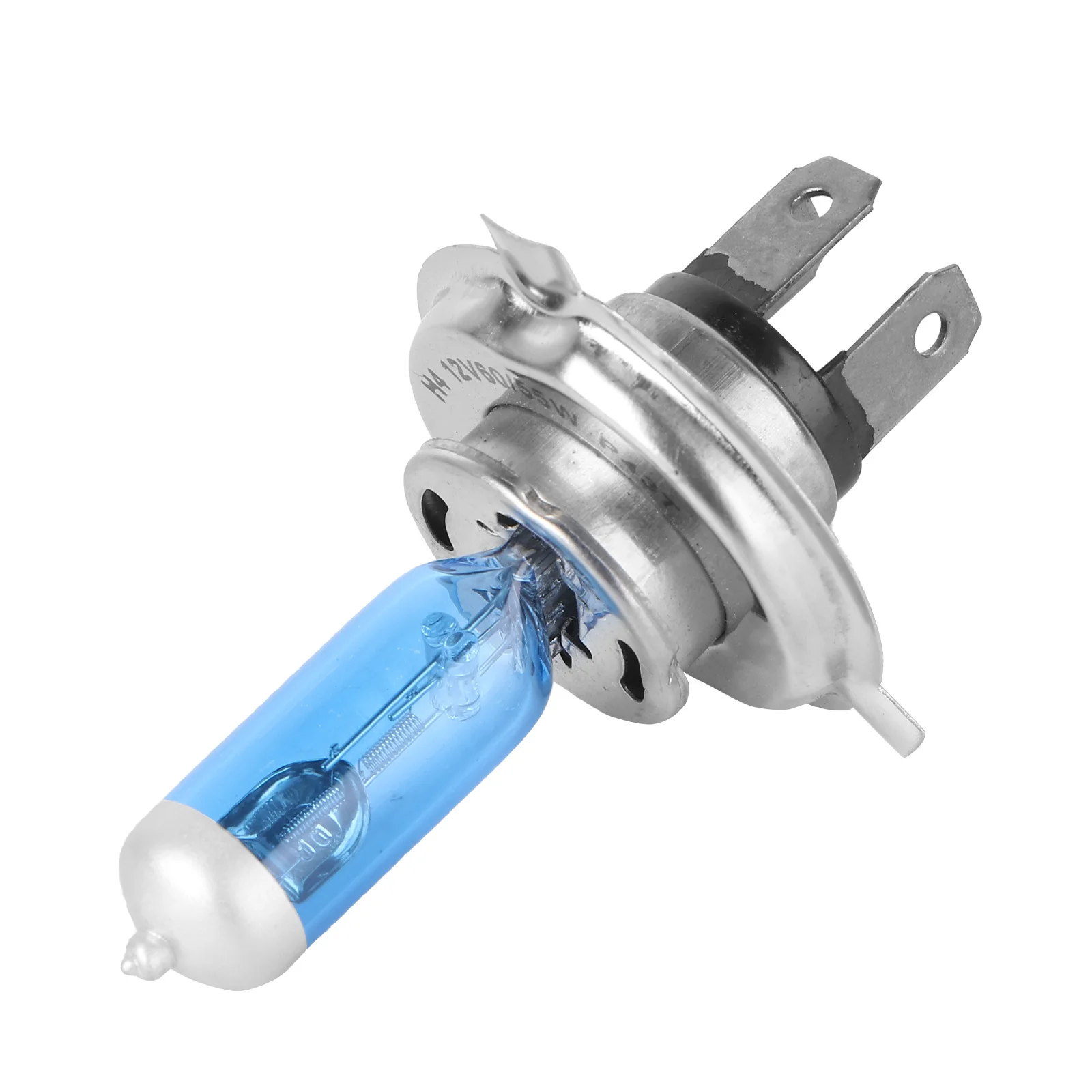 

H4 60/55W 12V Car Halogen Xenon Headlight Headlamp Bulb Super White 5000-6000K Uv Cut Quartz Glass Waterproof Heat Resistant