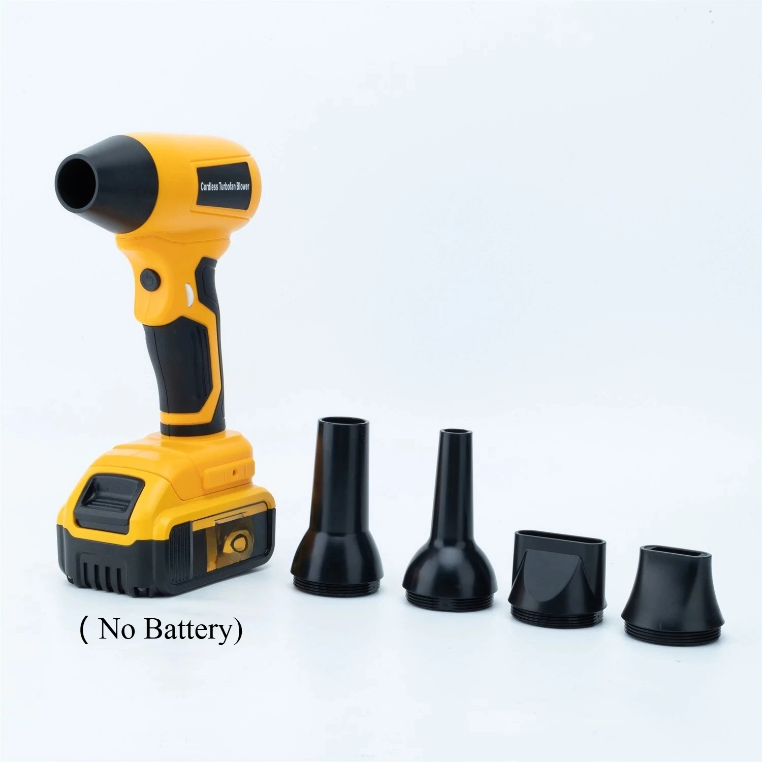 

Brushless Electric Turbo Jet Fan Strong Wind Air Blower for Dewalt 18V 20V BatteryPower Tool Cordless Jobsite Leaf Blower