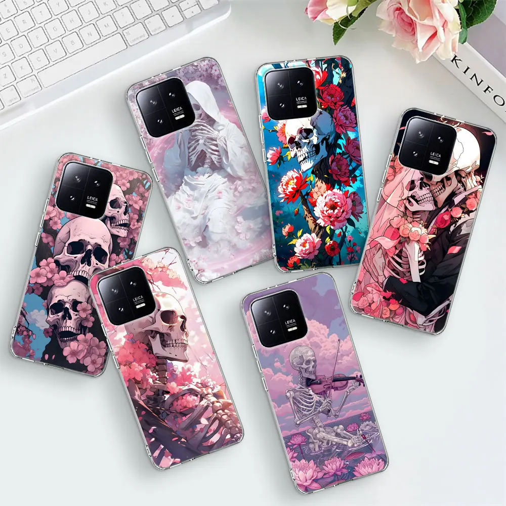 Skeleton Flower Cas…