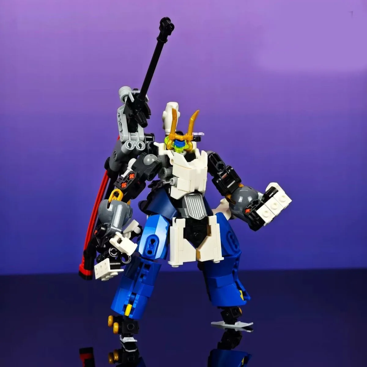 액션 피규어 빌딩 블록 모델 MOC 블록 키트 어린이 장난감 애니메이션 피규어 로봇 군인 어린이를위한 장난감 조립