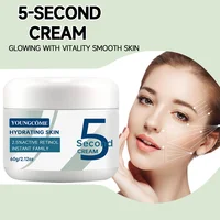 Crème Anti-rides au rétinol en 5 secondes, ligne Anti-vieillissement instantanée, estompe, raffermissant, peau Fine, soin hydratant, Lifting 3