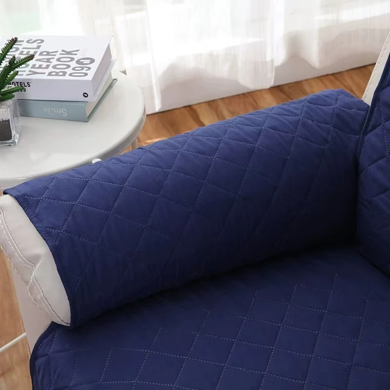Einfarbig Liege Sofa Abdeckung Hunde Haustiere Kind Anti-Rutsch Stuhl Abdeckungen Anti-verschleiß Sessel Schonbezüge Möbel Schutz – Detail 25