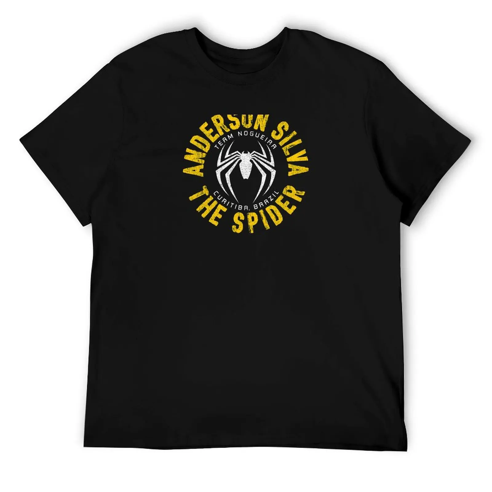

Anderson The Spider Silva T-Shirt t shirt man casual man t shirts high quality luxury brand man t shirts for men casual T-Shirt
