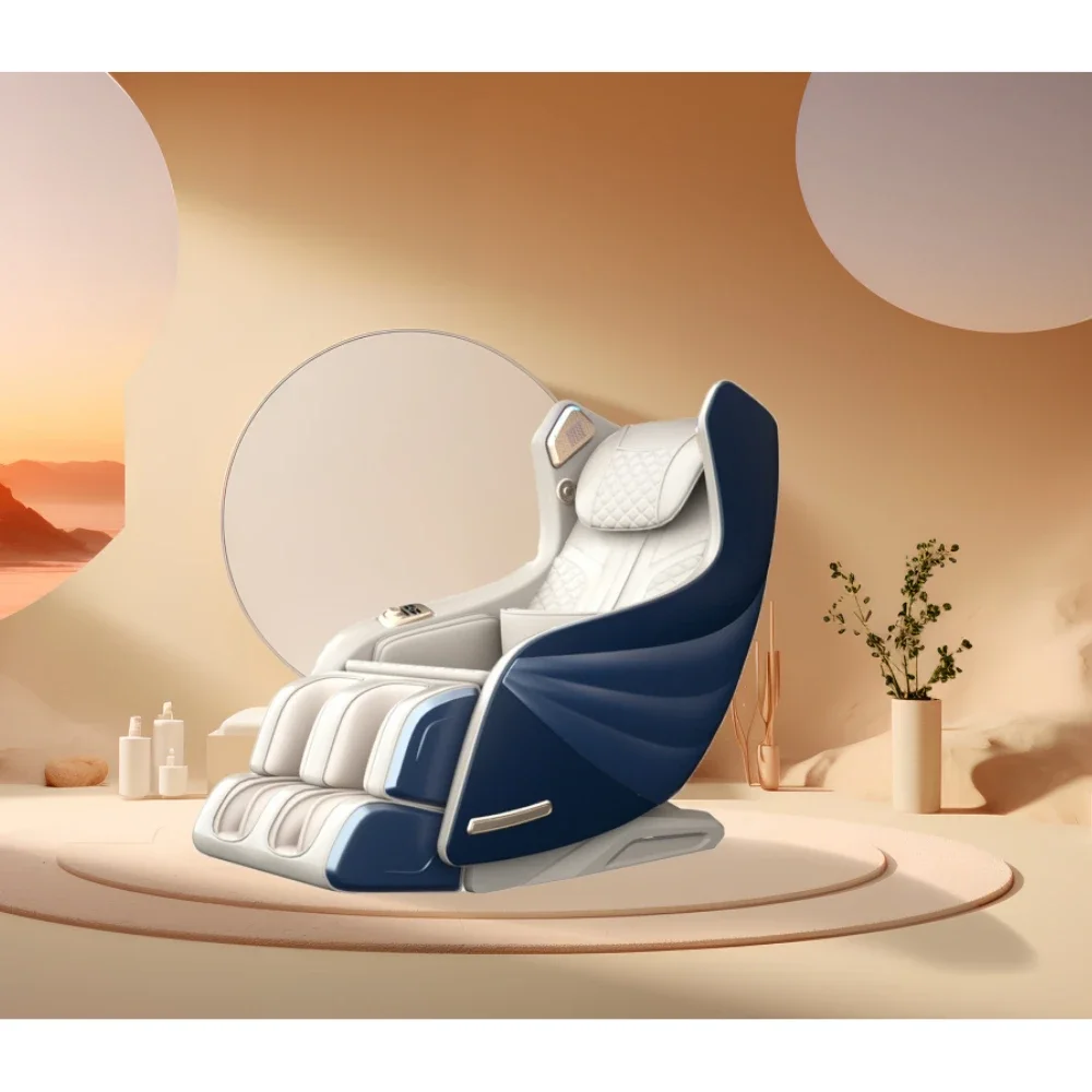 Ningde Brilliant Paling Populer track 3d listrik seluruh tubuh gravitasi nol kursi pijat kecerdasan buatan