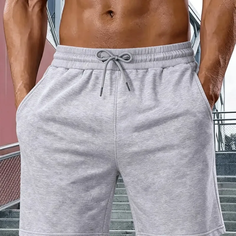 Summer Drawstring Fashion Shorts for Men's Running Training, Summer New Unisex Casual Sports Shorts
