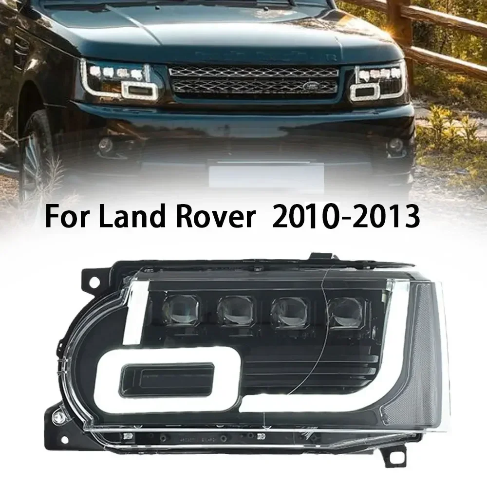 

Car LED Headlights for Land Range Rover Sport L320 2010-2013 Blue Start LED DRL Auto Signal light
