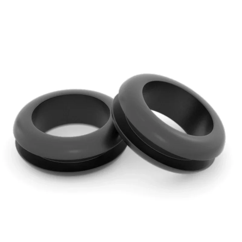 Wire Cable & Hardware Tools Protective Seal - 3~80mm Black/White Rubber O-ring, Double Sided Coil Out Hole Wire Seal