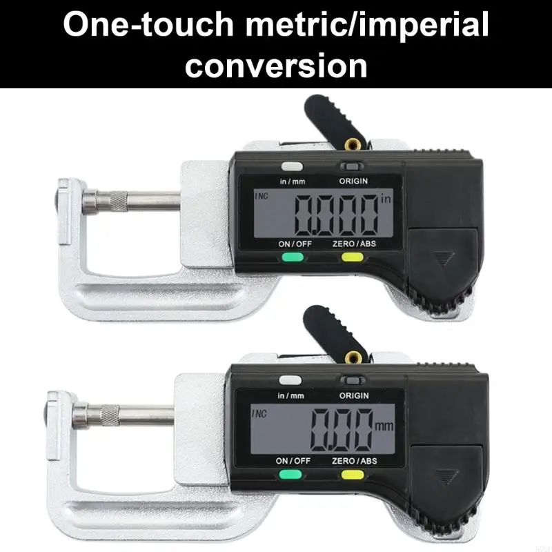 57QF Digital Thickness Gauges 0.5inch/12.7mm, 0.0005