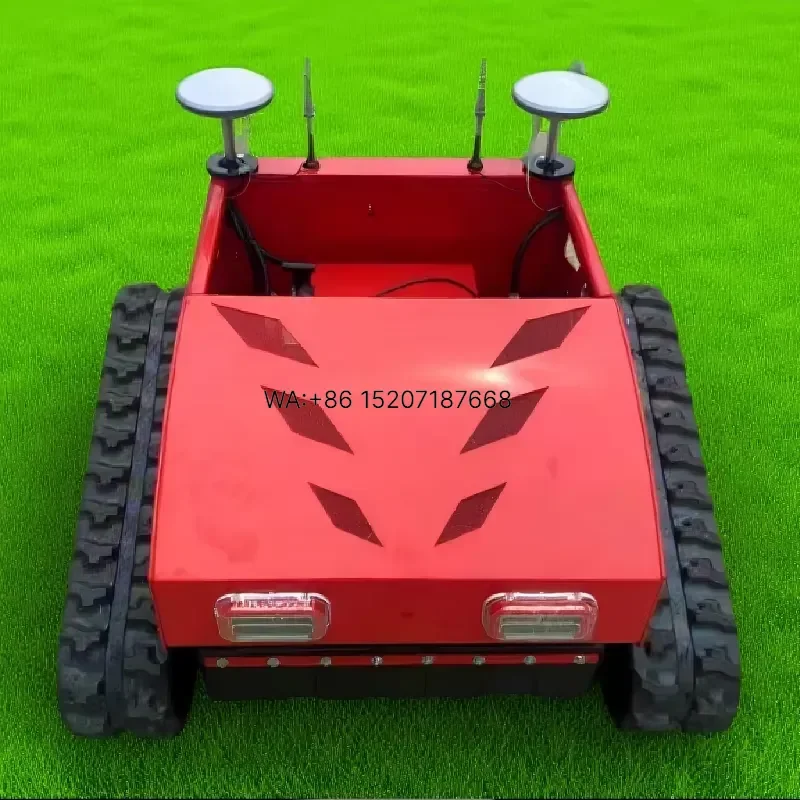 Wmwmnu for Hot Sale 500mm GPS Remote Start Motor Rotary 24V Grass Cutter Multifunctional Lawn Mowers Robot Large Area Garden