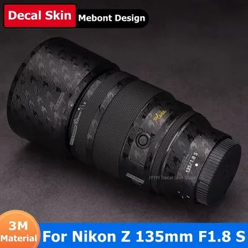 For Nikon Z 135mm F1.8 S Plena Decal Skin Camera Lens Sticker Vinyl Wrap Film Coat For NIKKOR Z135 135 1.8 F/1.8 F1.8S F/1.8S