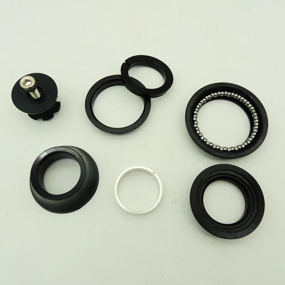 44-55mm Bearing Headset Bearing Headset Black Protective Cap Replacement Accessory Smooth Rotation Mountain Bicycle