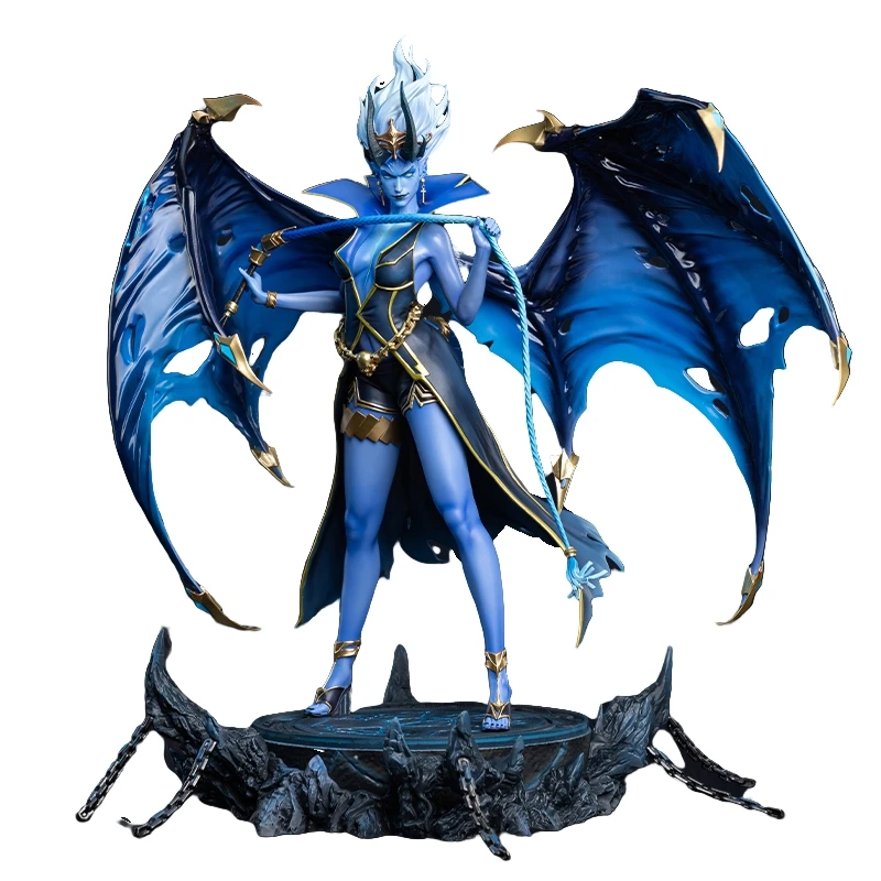 

33Cm 1/7 Dota2 The Queen of Pain Qop Game Action Figure Collectible Statue Luminous Ornament Model Garage Kit Toys Gift