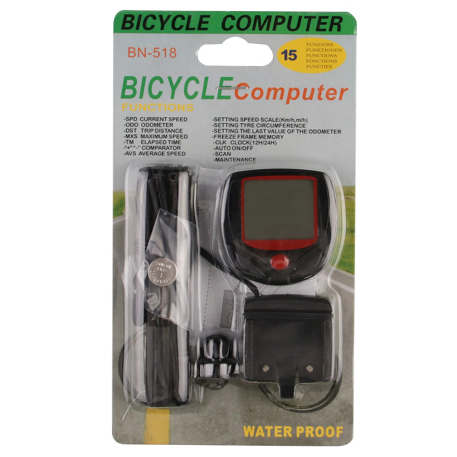 Digital Bicycle Computer Wired Speedometer Odometer Speedometer Bicycle Cycling Speed Counter Bicycle Accessories