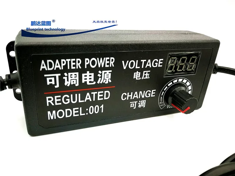 Speed Controller Fan Adjustable Voltage Power Adapter 3v12v 9v24v Transformer Display DC Stabilized Power Supply