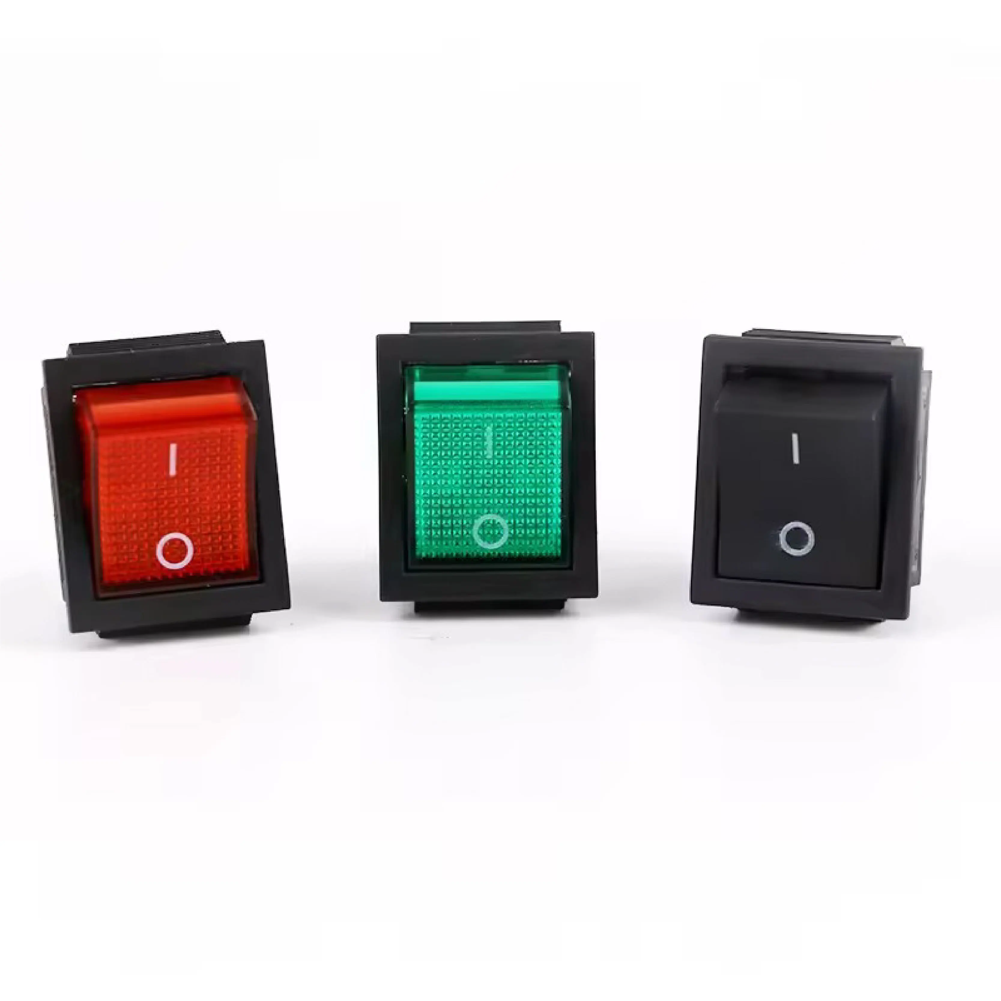Rocker Switch 4 6 Pin KCD4 25X31mm ON-OFF-ON Double Reset/Latch Switch 16A 250V 20A 25A 125VAC