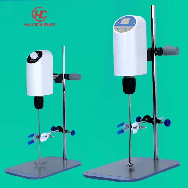 Free Shipping Laboratory Stirrer Electric Stirrer Digital Display Overhead Stirrer  Mixer Lab Equipment 110V To 220V