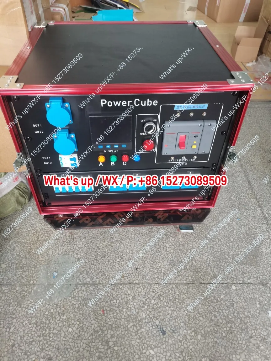 Applicable to 6 Luke reverse stage lighting large screen power box 63A5 core input total power 60KW with complete plugs