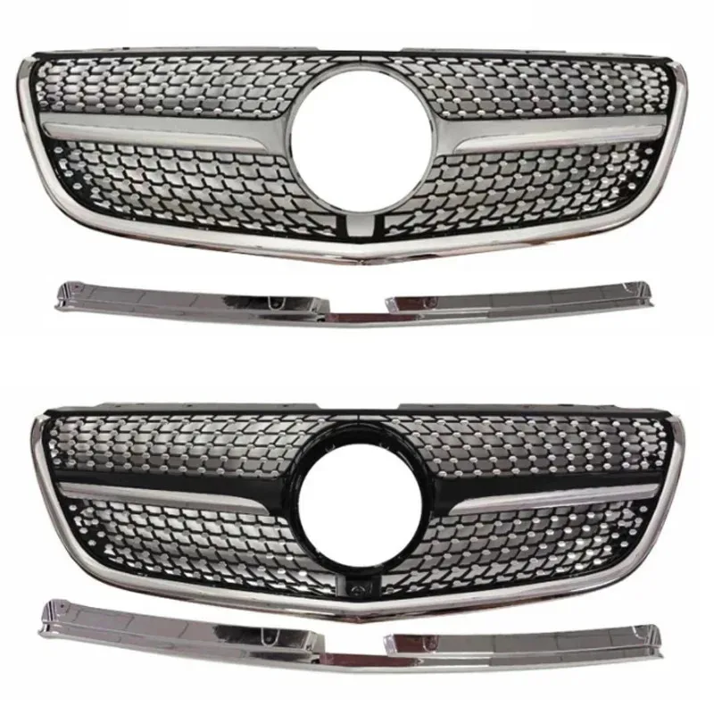 

Upgrade Luxury Front Grille W447 Bumper Grille V Class Vito V260 V250 Car Accessories