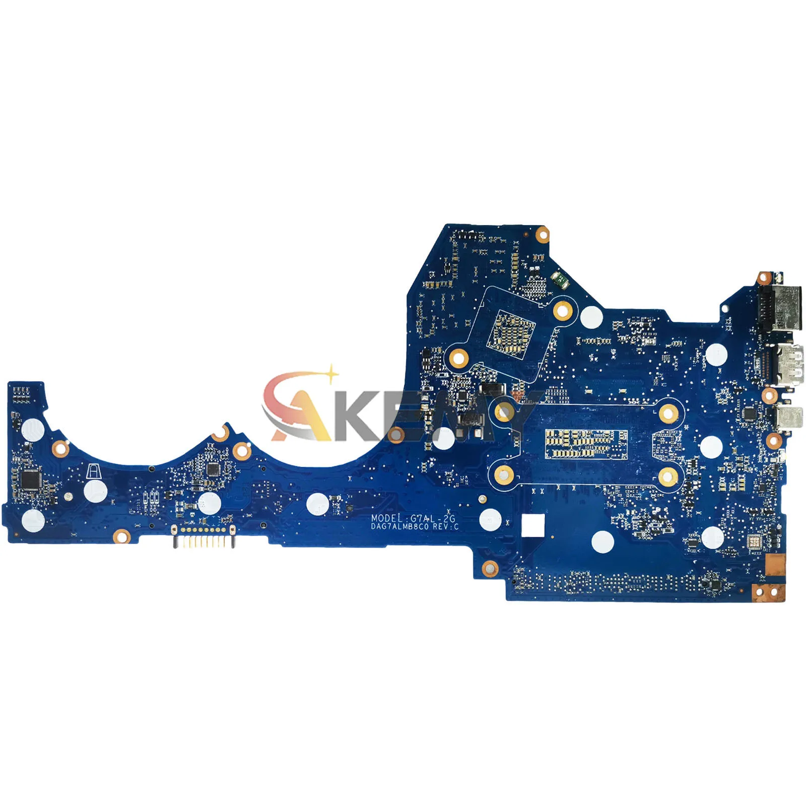 Dag7almb8c0 placa-mãe do portátil para hp pavilion 14-ce com i3 i5 10th gen cpu uma L67081-001 L67081-501 100% totalmente testado