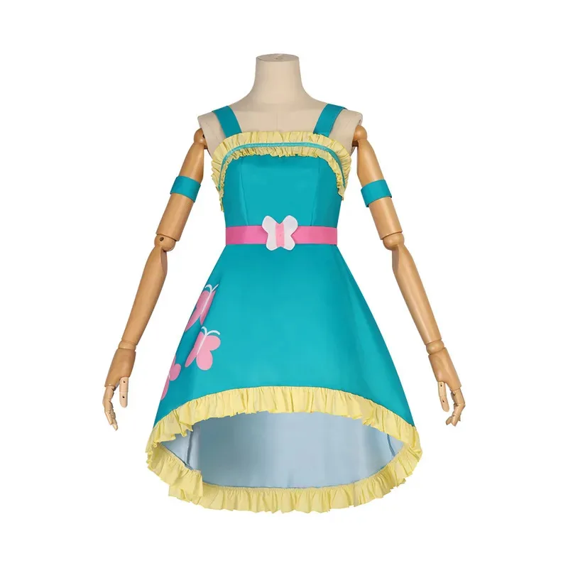 Disfraz de Little Pony, disfraz de Twilight Sparkle, Applejacluttershy, princesa Celestia, traje de juego de rol, bonito traje de niña tu.3