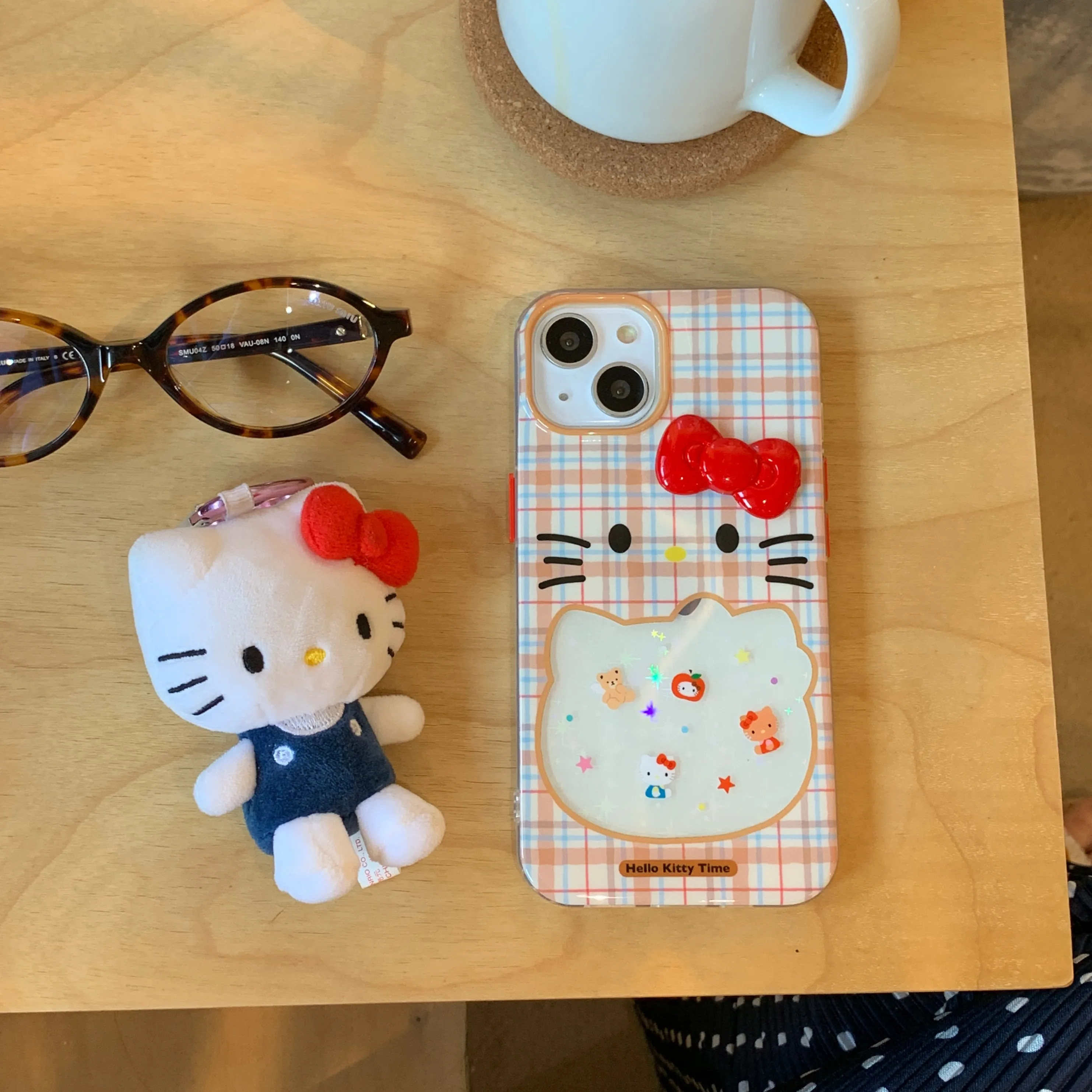 Fashion Holiday Gift Anti-drop case Case Hello kitty Sanrio Cartoon Cute Animation For iPhone 12 13 14 15 16 Pro Max Case