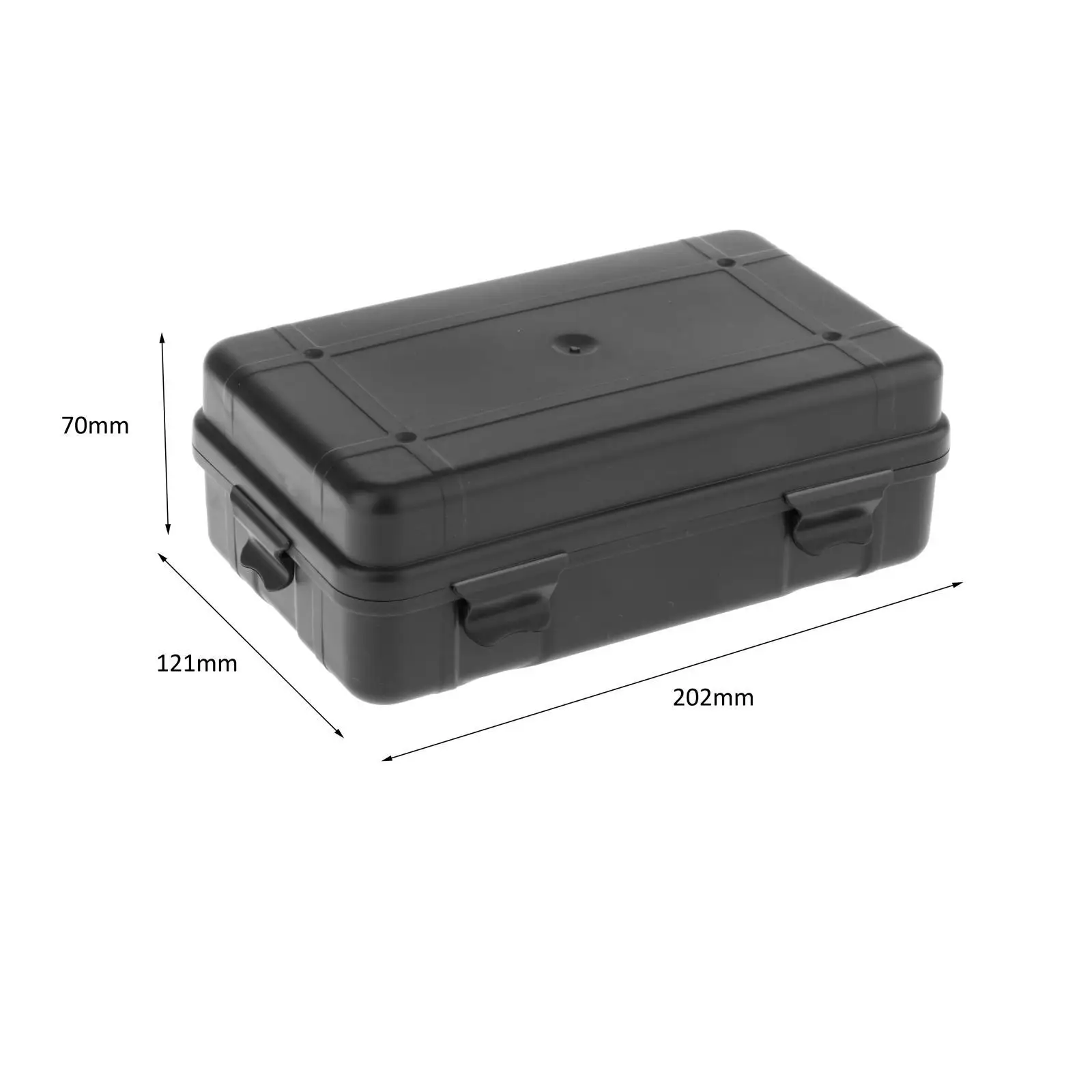 Instrument Toolbox Storage Box Anti Impact Multipurpose Suitcase for Hobby or Craft Electrician Emergency Repairs Home Workplace