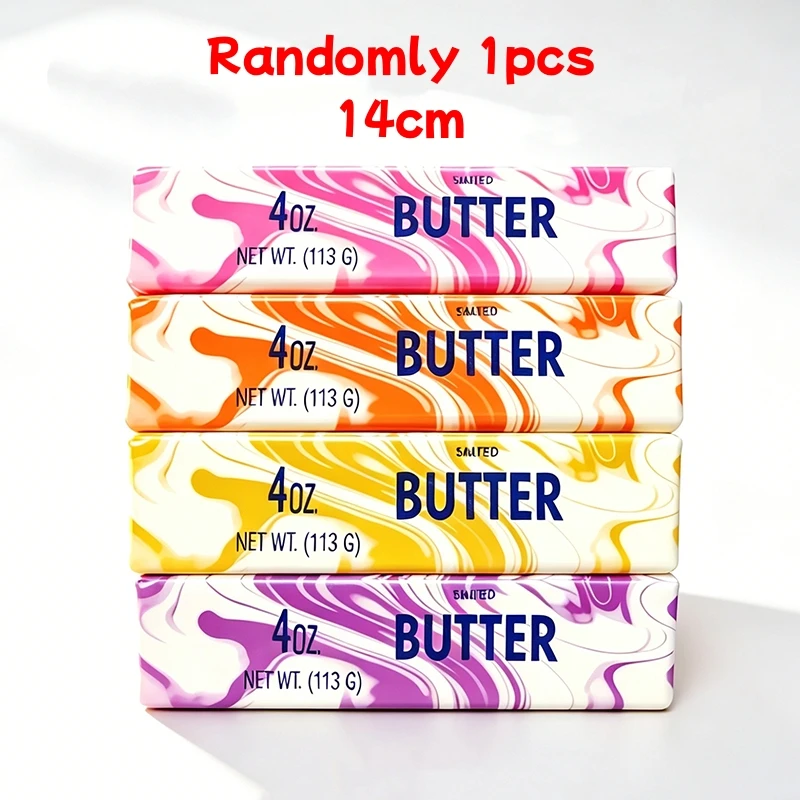 Butter-Stick Quetschspielzeug Weicher Butter-Stick Langsam Zurückfedernder Stressball Fidget-Spielzeug für Erwachsene Sensorisches Stressabbau-Spielzeug