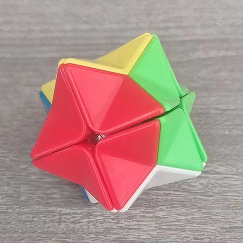 مضلع سرعة مكعب 2X2X2 ألغاز دعابة الدماغ للبالغين والأطفال ألعاب تعليمية اختبار الذكاء متعة التحدي Cubo Mágico Zauberwurfel