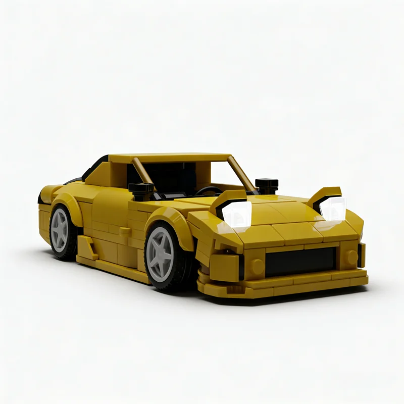 339 قطعة MOC مدينة أبطال ULTIMATE مازدا RX 7 FD نموذج اللعب هدايا عيد الميلاد اللبنات العمارة لتقوم بها بنفسك فكرة الإبداعية