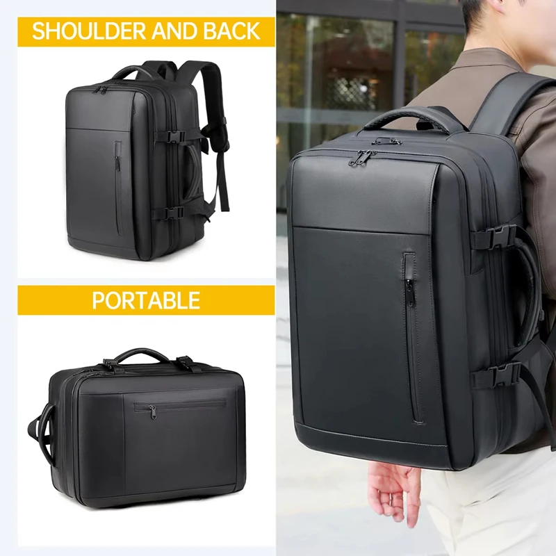 

Business Backpack High-End Multi-Functional Vacuum Compression Travel Bag Business Trip Dry and Wet Separation Computer Backpack