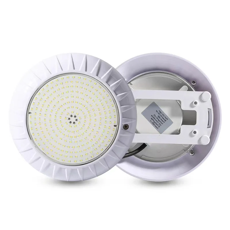 Luz Led de Piscina montada en superficie de resina, lámparas Subacuáticas de 18W, 25W, 35W, CA de 12V, RGB cambiable