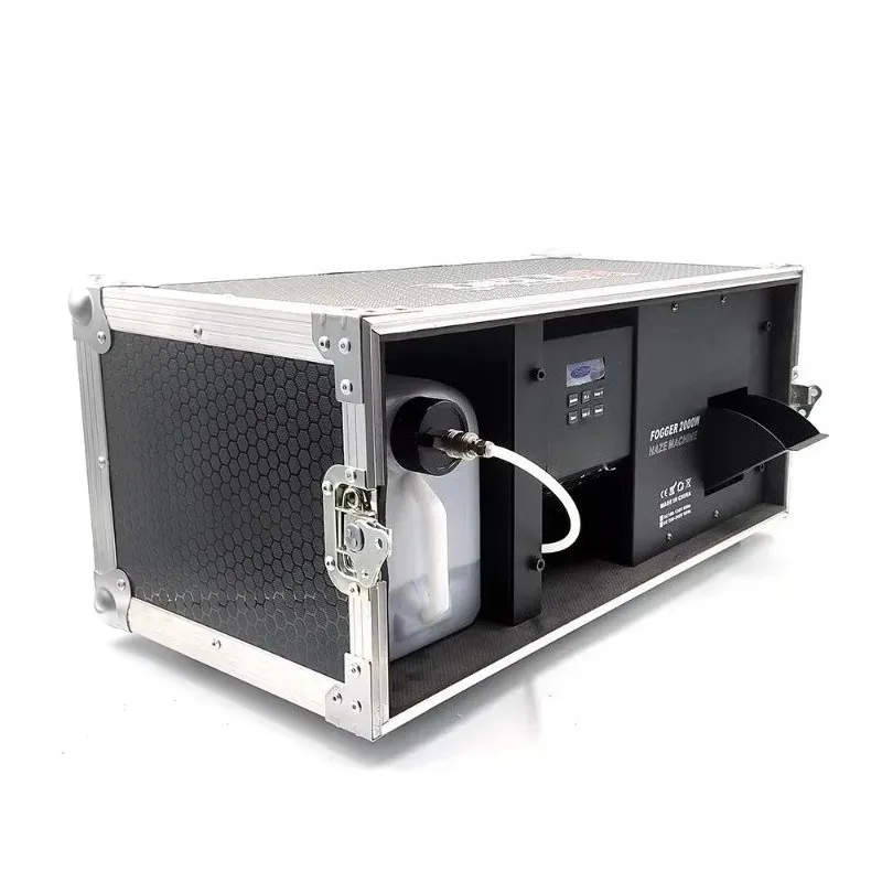 2000W Morning Mist Machine DMX512 Water Based Haze Machine with Powerful Performance And Flight Case