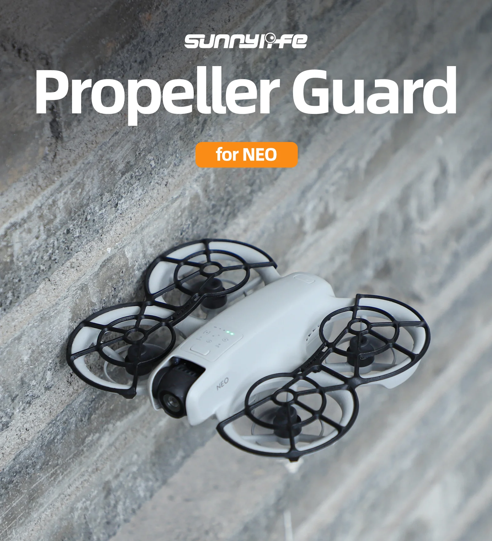 

Sunnylife Propeller Guard for DJI Neo Anti-collision Bumper Protector Propeller Guard Lightweight Protective Cover Accessories