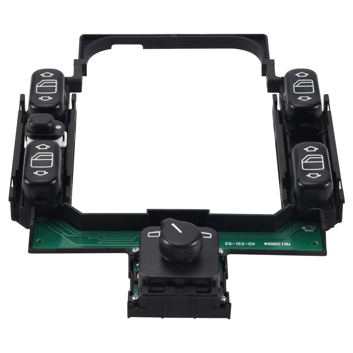 نافذة كهربائية رئيسية ومفتاح تبديل ، مناسب لمرسيدس بنز W210 ، W202 ، E320 ، E300 ، مرآة