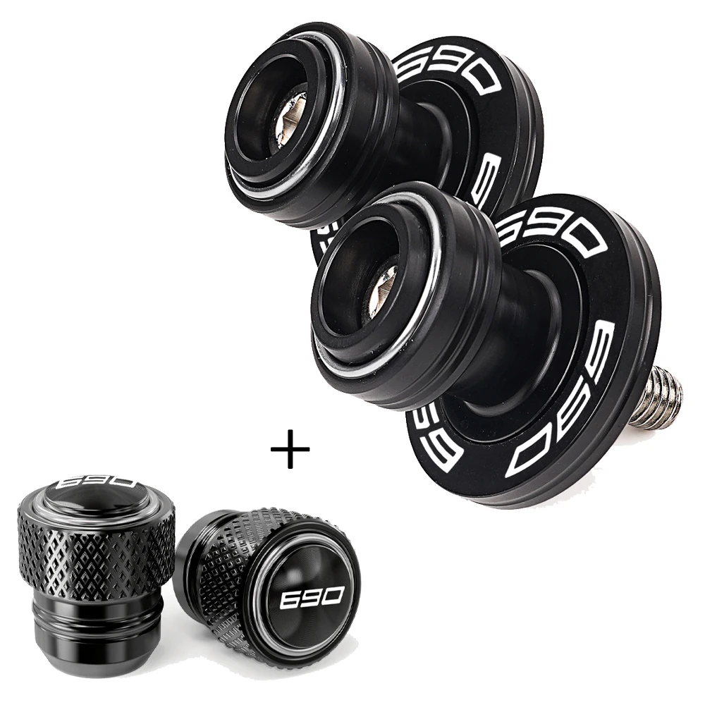Für KTM 690 SMC Duke 690 DUKE 690 690 SMC SMC R 2008-2022 2023 2024 Motorrad Schwinge Spulen Slider stehen Schrauben Ventil Kappen – Detail 12