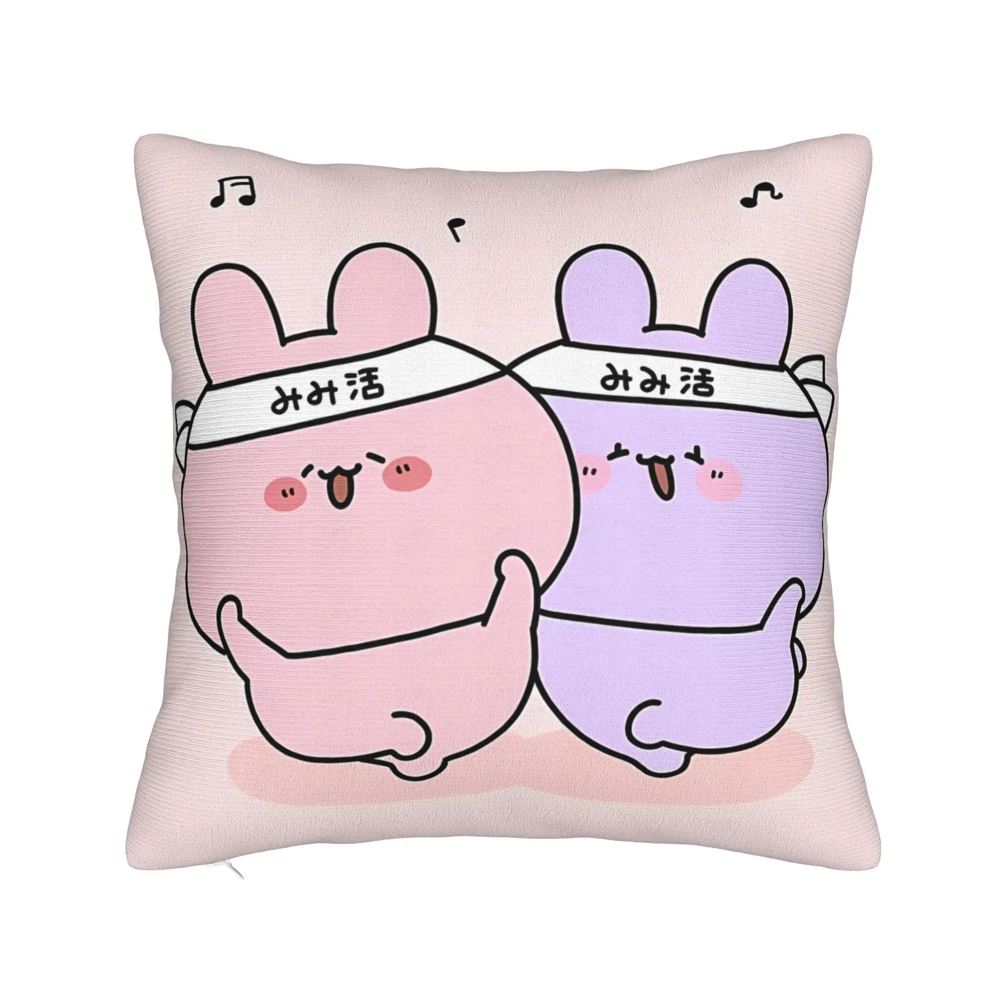 A-Asamimichaan Asleep Cute Asamimi Pillow Case  Fashion Pillow Cover Comfy Pillowcases For Sofa Home Decoration