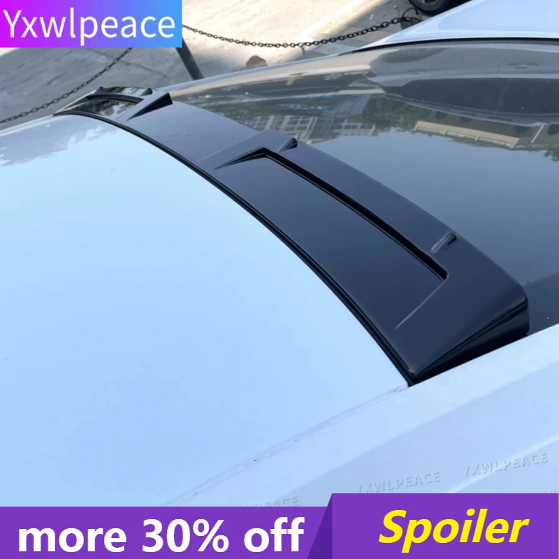 

High Quality ABS Gloss Black/Carbon Look Rear Window Roof Spoiler Body Kit Accessories for VW Volkswagen Jetta MK7 2019-2022