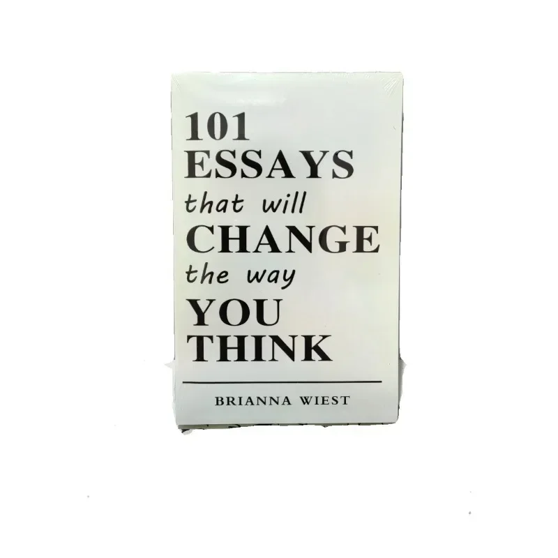 101 articles on changing thinking patterns, English paperback, personal growth, reshaping thinking, and reading comprehension