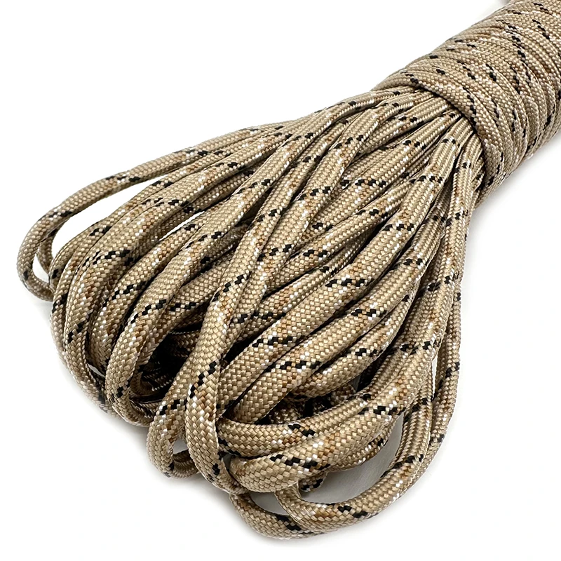 550 Paracord 7-adriges Kabeldurchmesser. 4mm Für Outdoor Camping Überleben Lanyard Fallschirm Seil Wandern Zelt Zubehör Armband