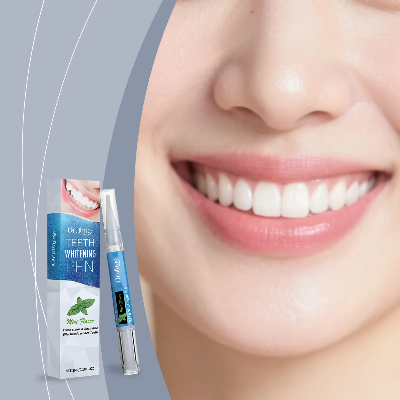 

Teeth Cleaning Pen for Whitening Care - Aids Stains & Tartar Cleaning, Supports Natural Brightness, Enhances Daily Teeth Care