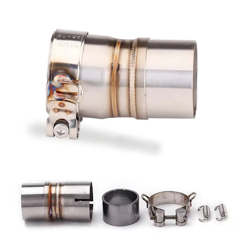 YZF-R6 Motorcycle Exhaust Escape Mid link pipe Moto Muffler For YZF R6 YZF-R6 1998 - 2001 2002 -2005 view 6