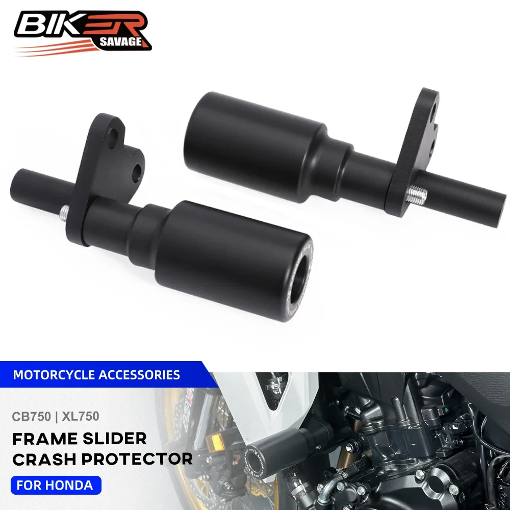 2024 Frame Slider Crash Protector For Honda Transalp 750 Hornet 750 CB750 XL750 2023 Motorcycle Falling Protection Bobbins Pad