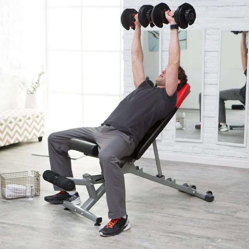 Wholesale Price New Arrival Folding Bench Press Incline Adjustable Sit Up Weight Dumbbell Bench 2025 New