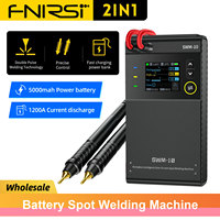 FNIRSI SWM-10 Portable Battery Spot Welder SWM10 Mini Welding Machine 18650 Battery Pack Welding Tool 5000mah Weldable 0.25mm