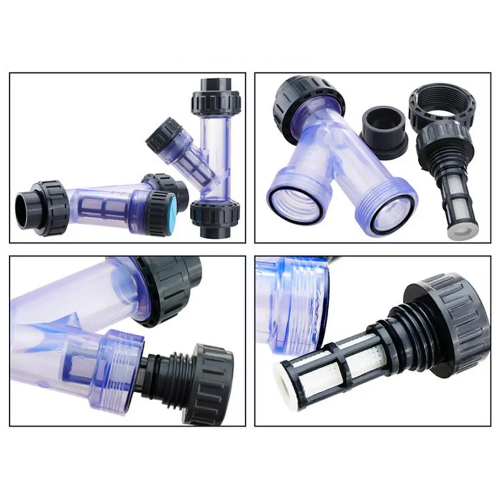 

Efficient Filtrater Transparent Pipeline Y Filter Removable Mesh for Pipe Cleaning Cable and Industrial Use