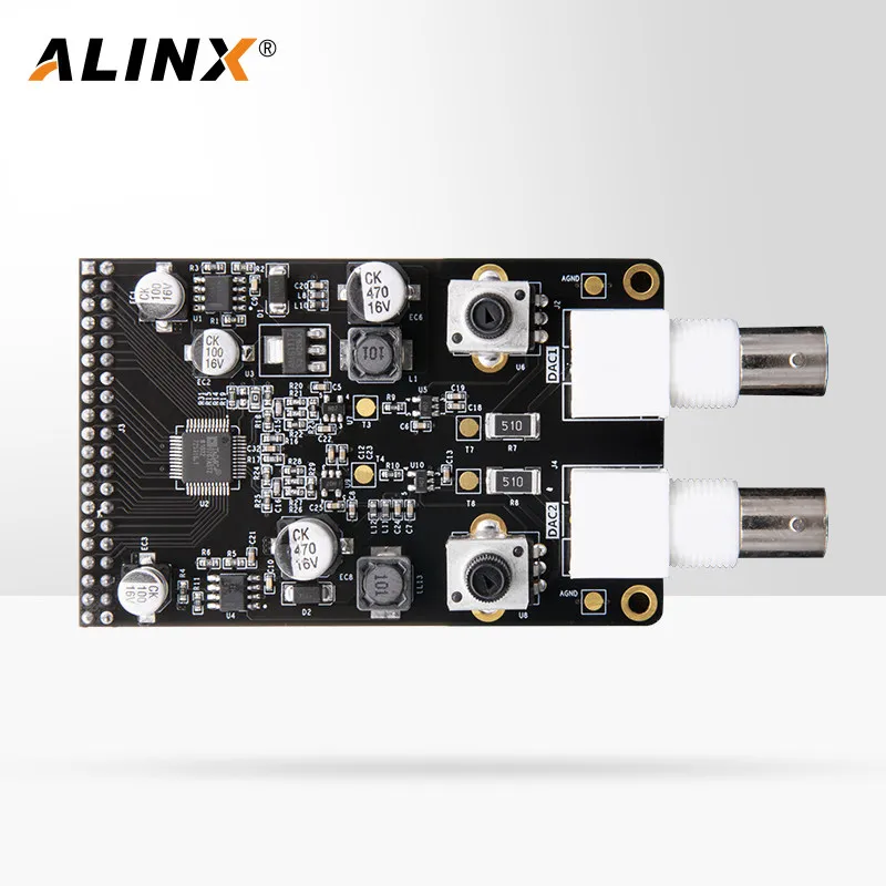 ALINX Black Gold Kit 14-bit Dual-Channel DA Module AN9767